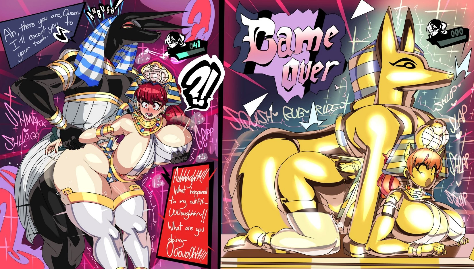 Egyptian Princess Tomb porn comic picture 4