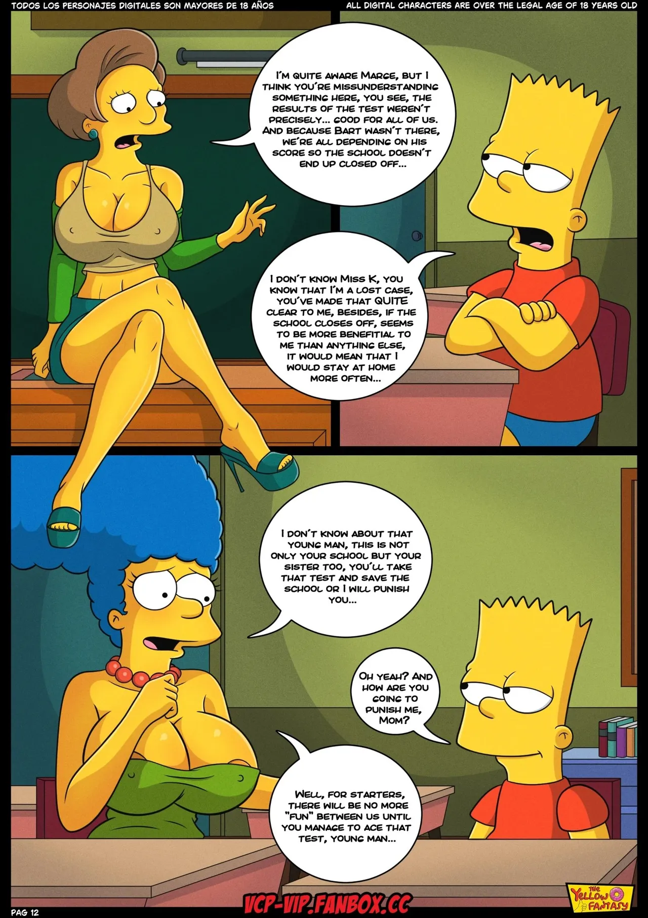 El Examen porn comic picture 13