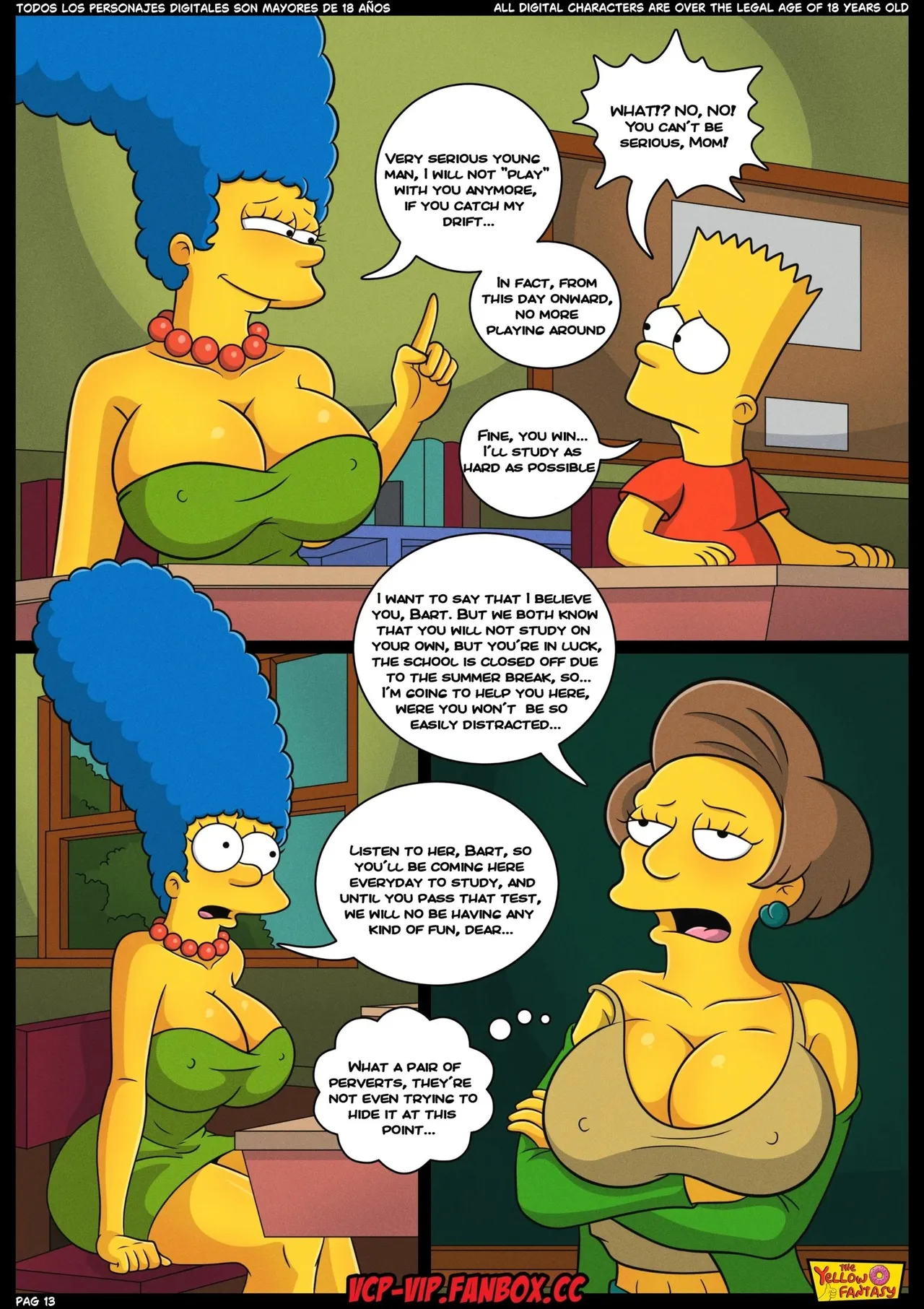 El Examen porn comic picture 14