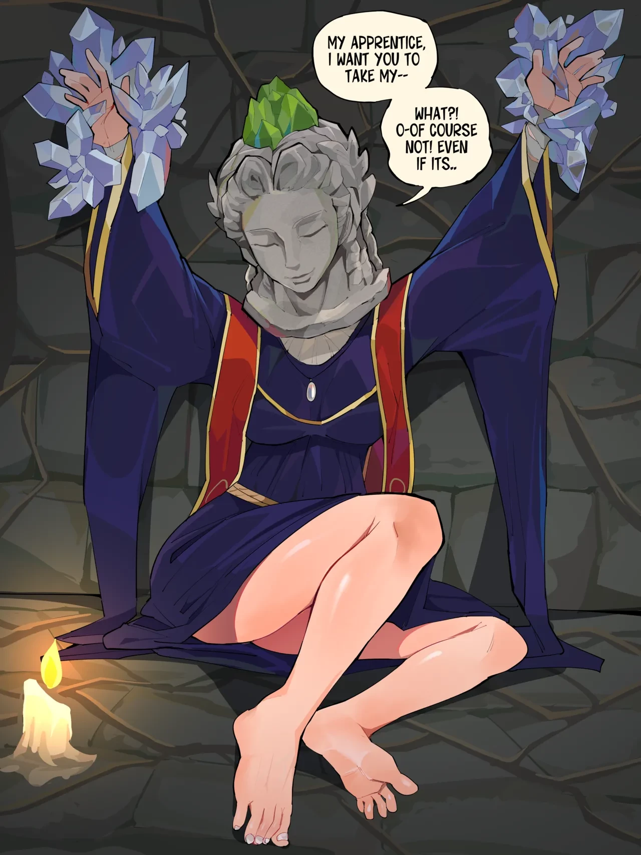 Elder Ring porn comic picture 1