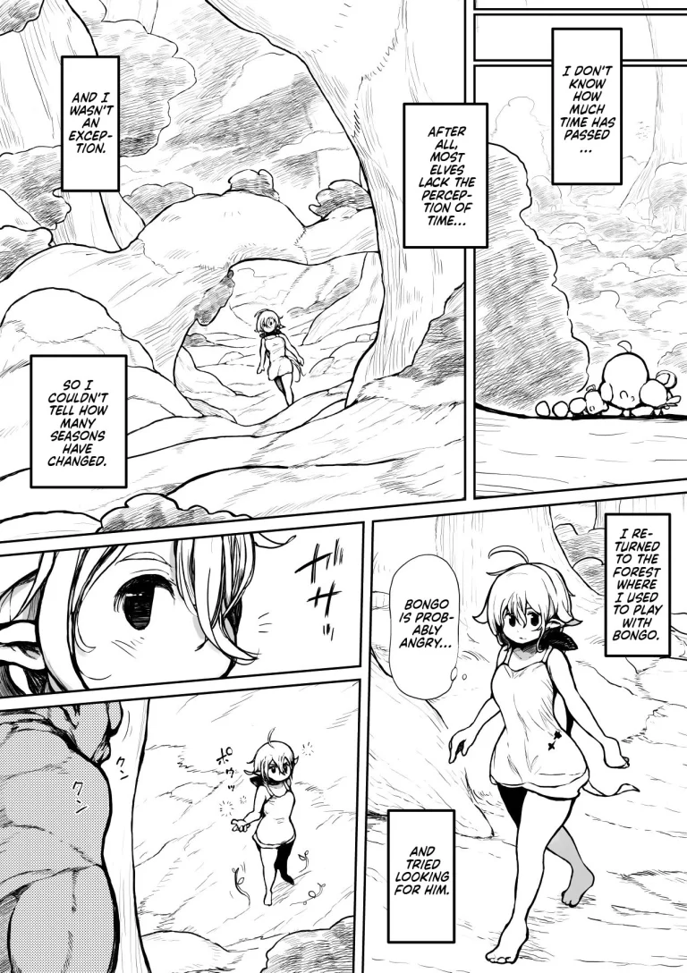 Elf And Orc Are Growing Up | Elf to Orc no Otoshigoro porn comic picture 14
