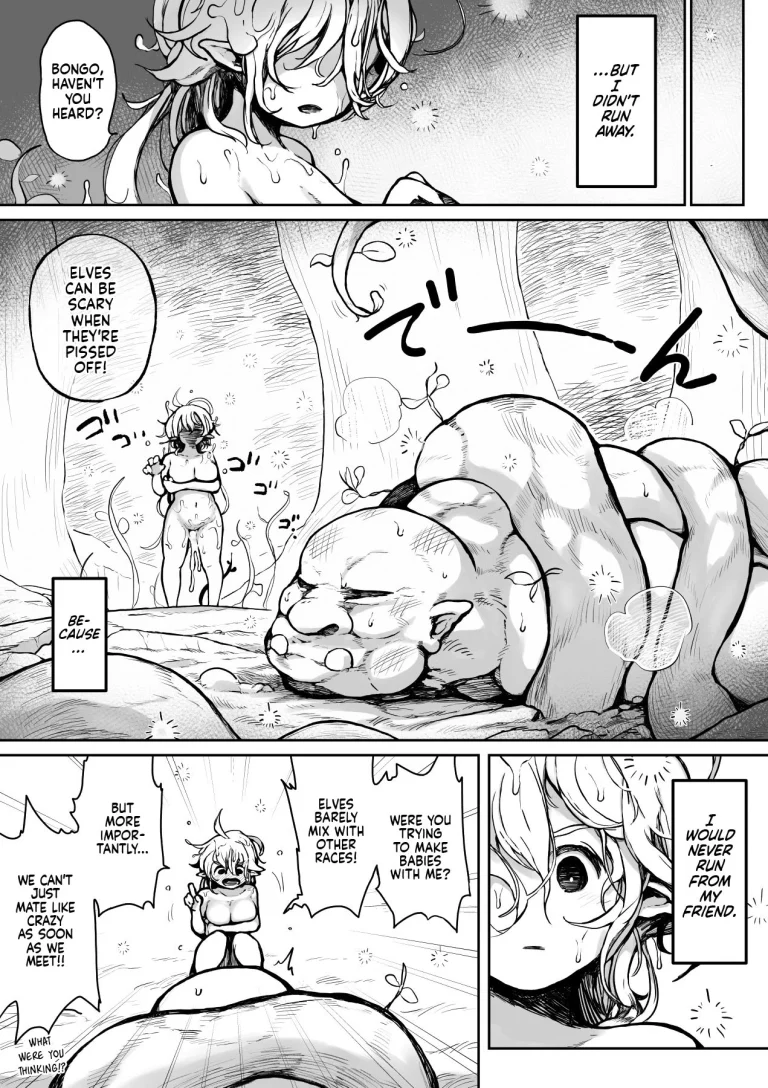 Elf And Orc Are Growing Up | Elf to Orc no Otoshigoro porn comic picture 21
