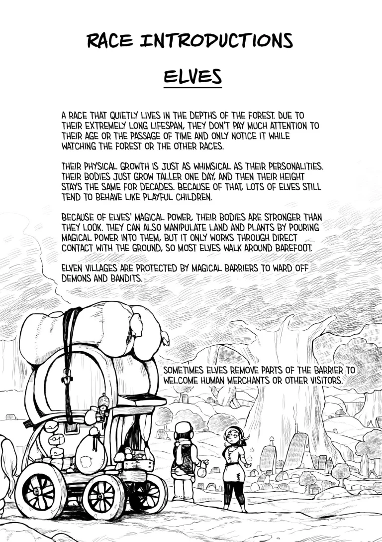 Elf And Orc Are Growing Up | Elf to Orc no Otoshigoro porn comic picture 23