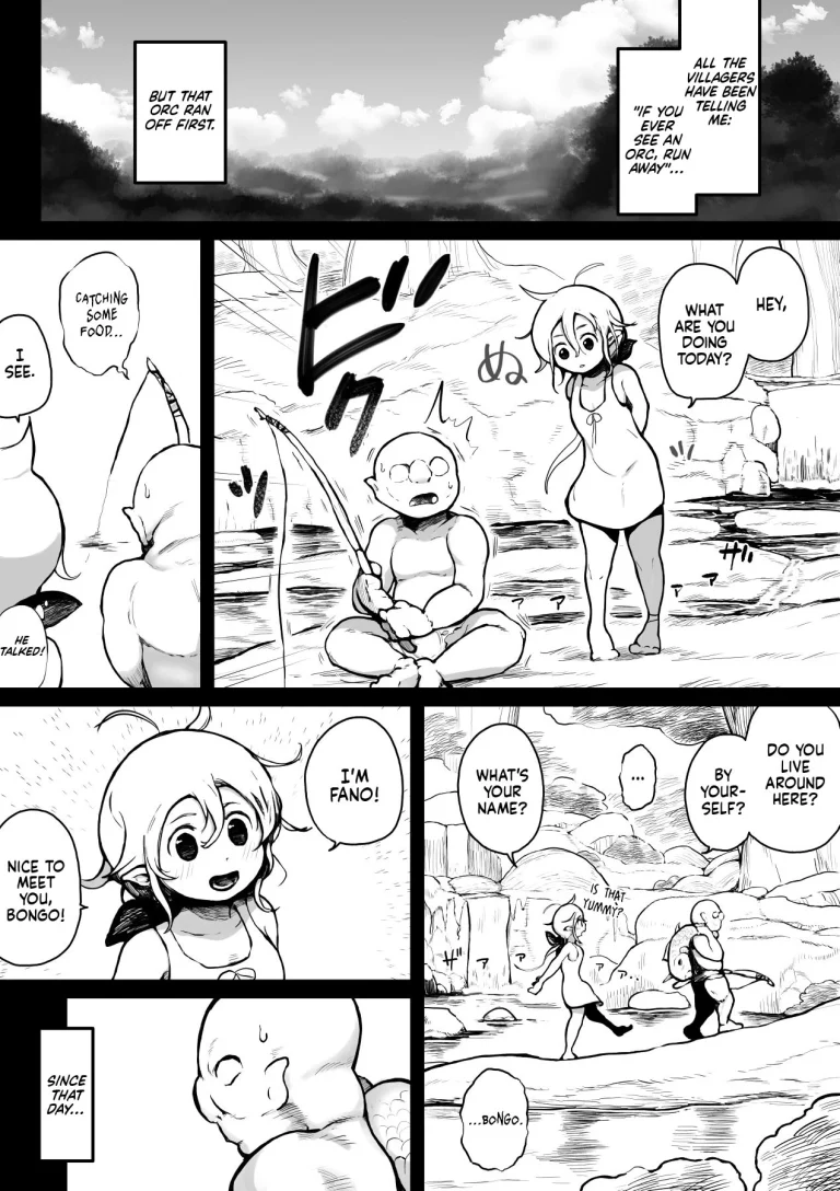 Elf And Orc Are Growing Up | Elf to Orc no Otoshigoro porn comic picture 3