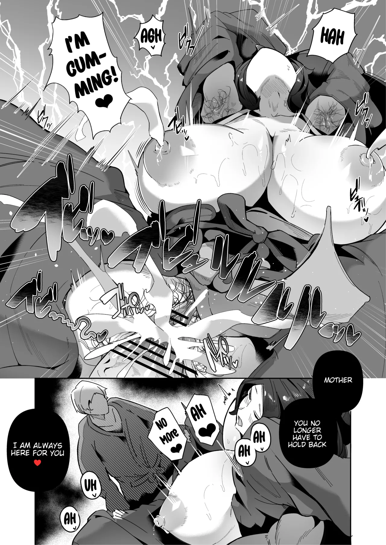 Elf Wife ~A Ritual Of Intimacy With My Beloved Mom~| Elf no Youbo ~Aisuru Mama to Ecchi na Shikitari~ porn comic picture 25