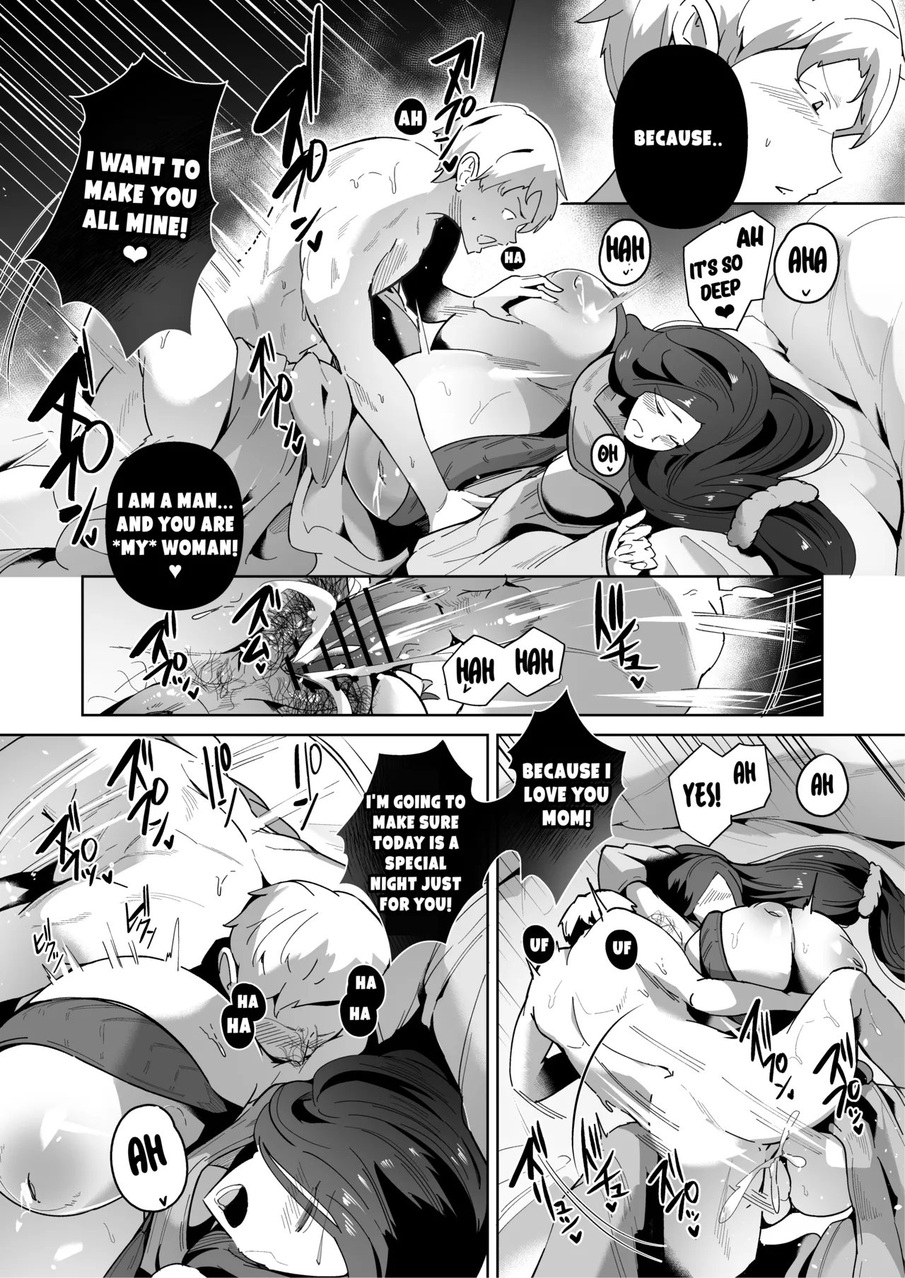 Elf Wife ~A Ritual Of Intimacy With My Beloved Mom~| Elf no Youbo ~Aisuru Mama to Ecchi na Shikitari~ porn comic picture 38