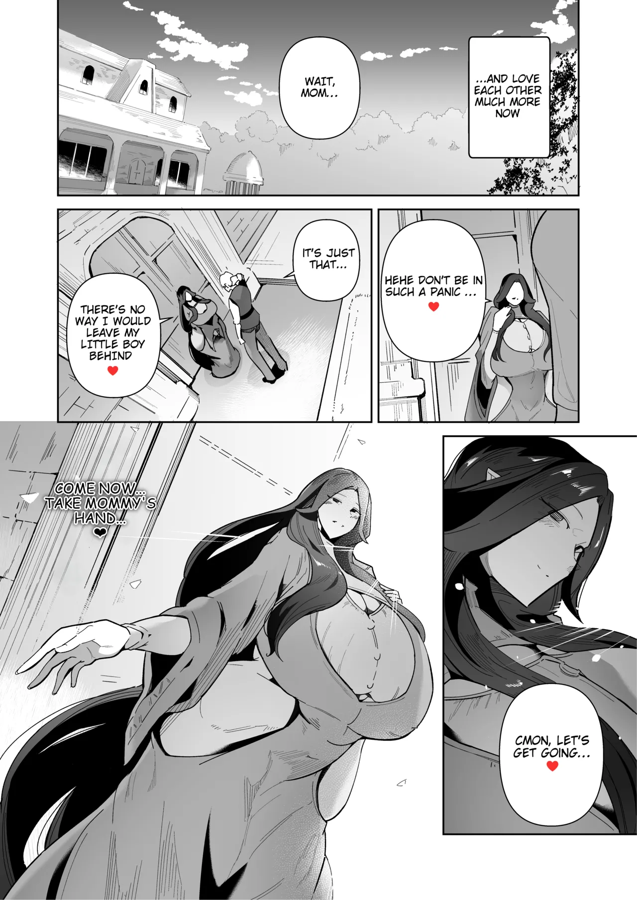 Elf Wife ~A Ritual Of Intimacy With My Beloved Mom~| Elf no Youbo ~Aisuru Mama to Ecchi na Shikitari~ porn comic picture 45