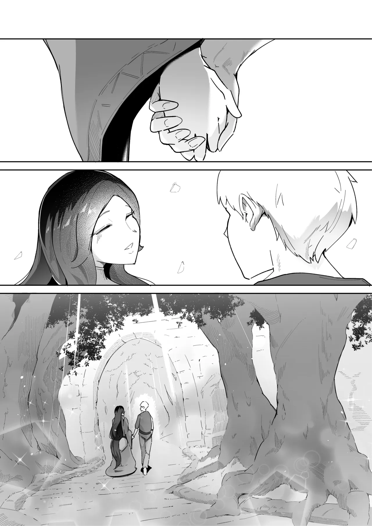 Elf Wife ~A Ritual Of Intimacy With My Beloved Mom~| Elf no Youbo ~Aisuru Mama to Ecchi na Shikitari~ porn comic picture 46