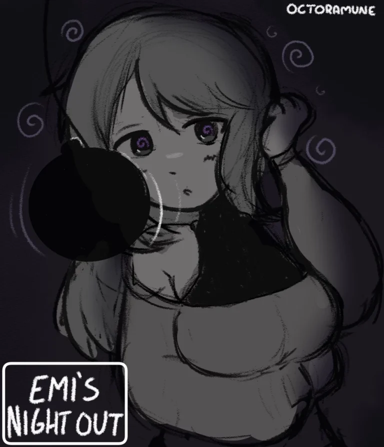Emi's Night out porn comic picture 1