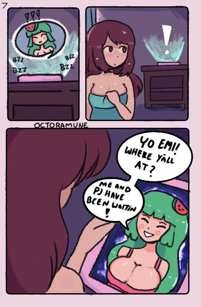 Emi's Night out porn comic picture 7