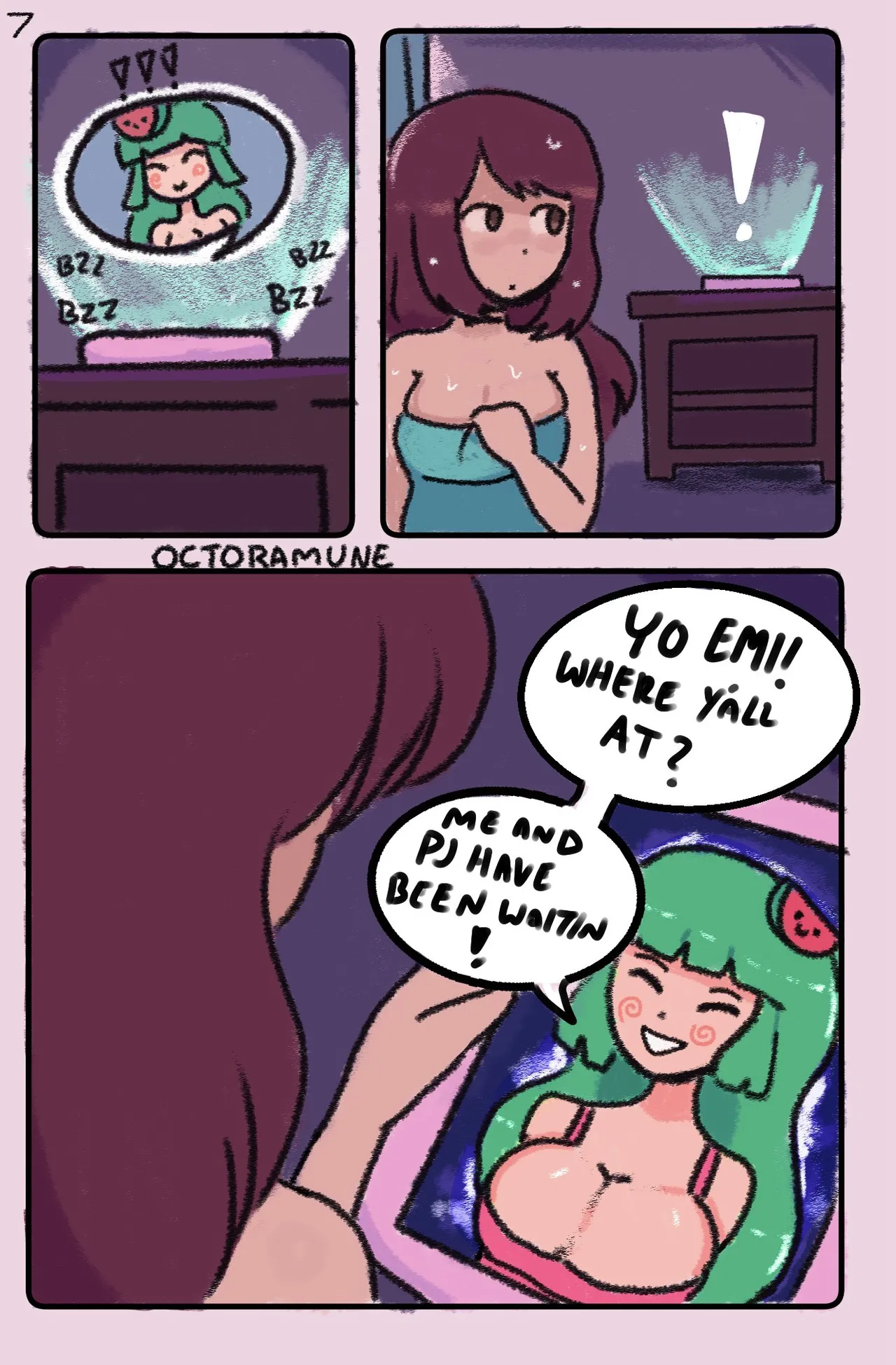 Emi's Night out porn comic picture 7