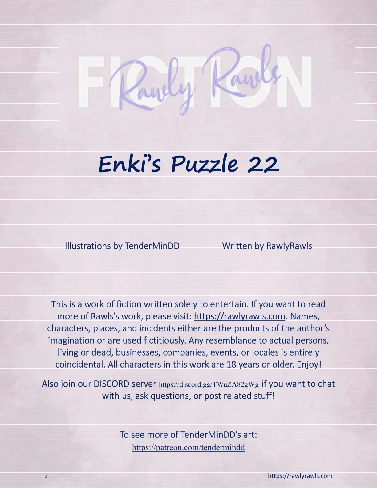 Enki's Puzzle 22 porn comic picture 2