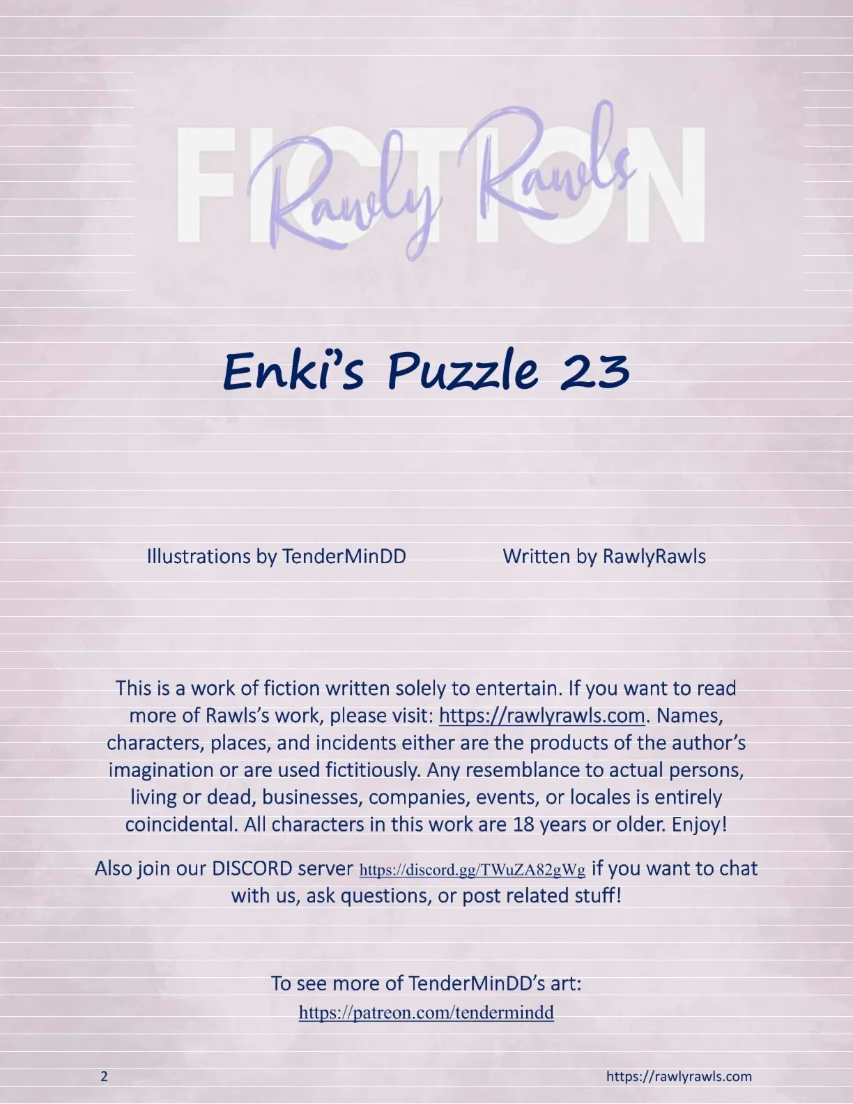 Enki's Puzzle 23 porn comic picture 2