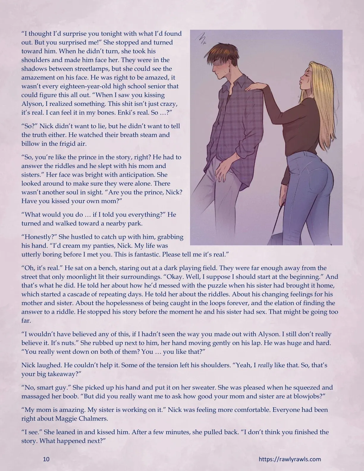 Enki's Puzzle 24 porn comic picture 10