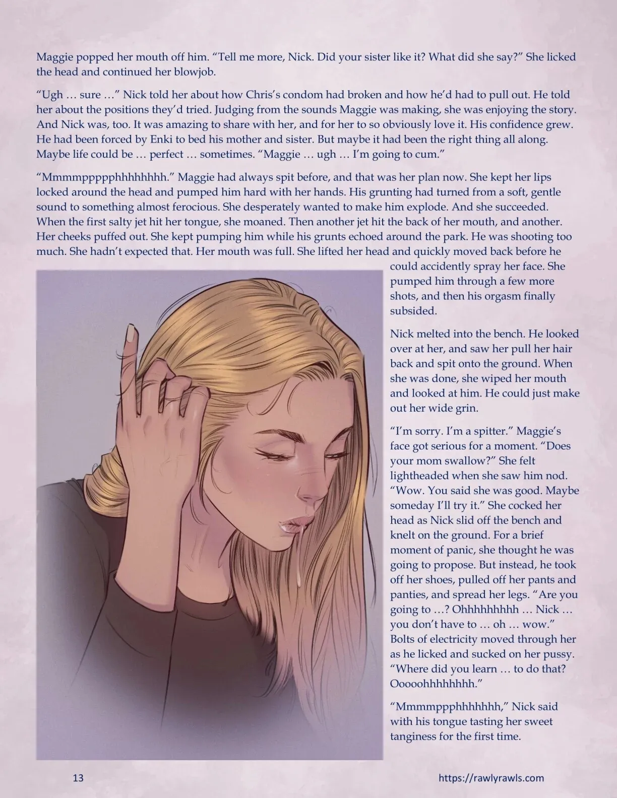 Enki's Puzzle 24 porn comic picture 13