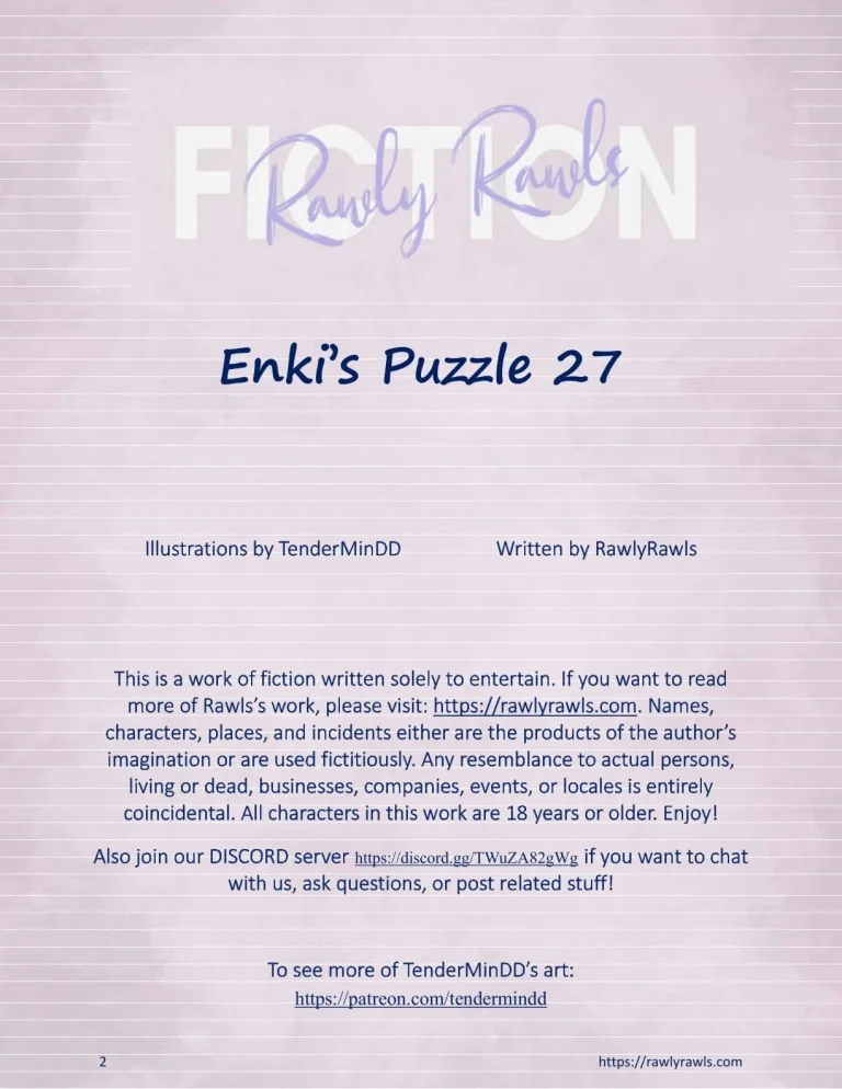 Enki's Puzzle 27 porn comic picture 2