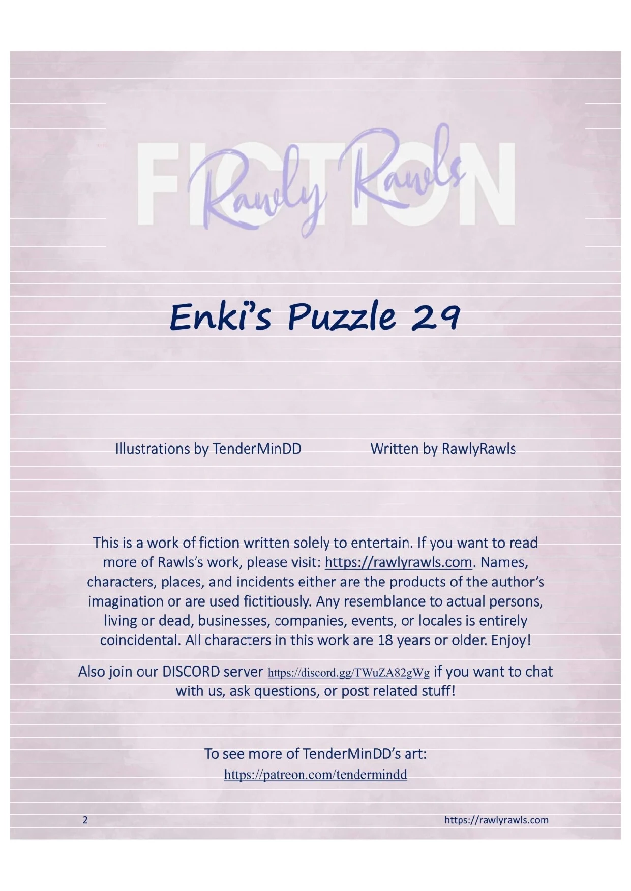 Enki's Puzzle 29 porn comic picture 2