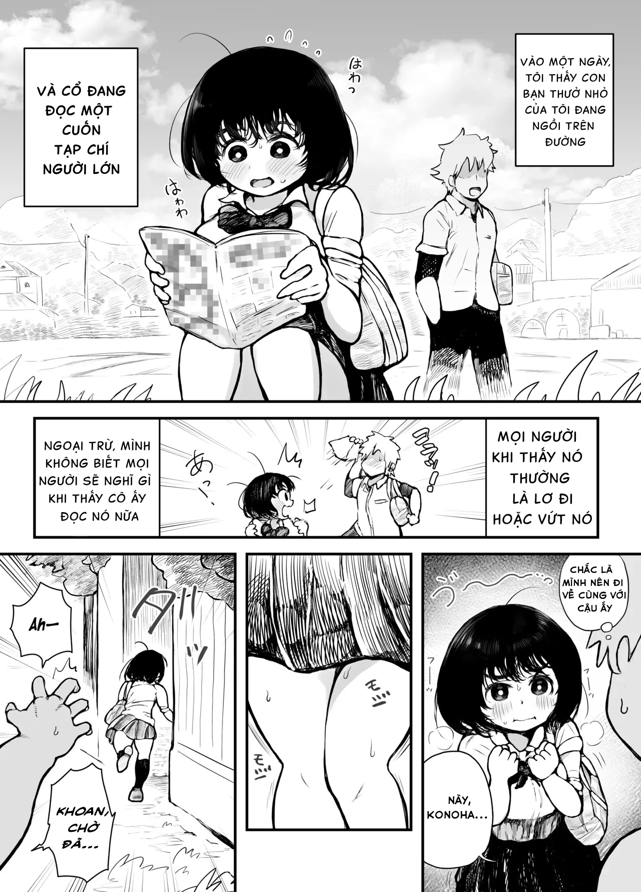 Erohon de Hatsujou Shichatta Osananajimi porn comic picture 1