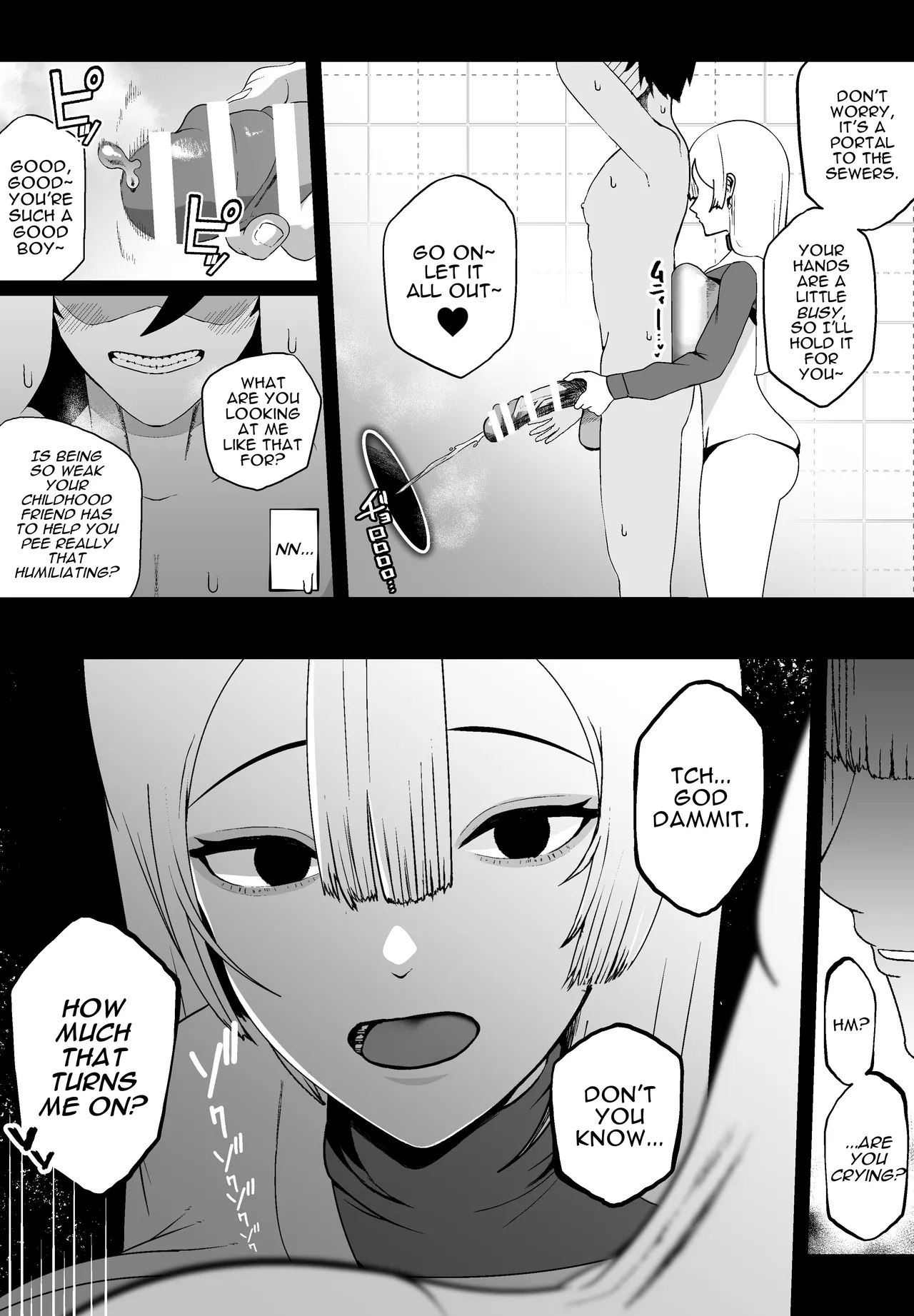 Even Though I Love My Wife... Fucked By My Elite Blond Adventurer Friend in a 10x Sex-Locked Room | Taisetsu na Tsuma ga Iru noni...... 10-Kai Shasei Shinai to Derenai Heya de Kinkyuu Boukensha no Elite Osananajimi ni Okasarete Shimatta Hanashi porn comic picture 17