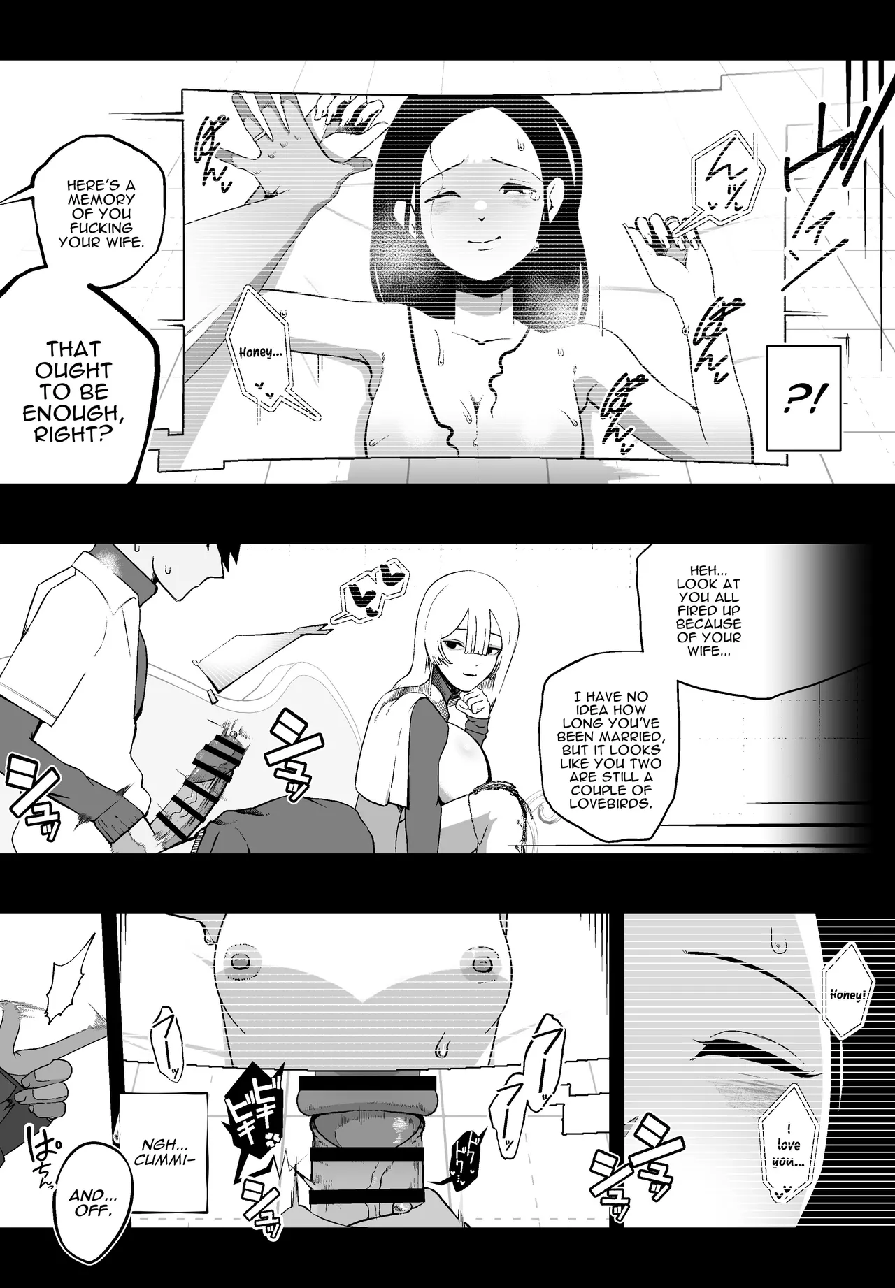 Even Though I Love My Wife... Fucked By My Elite Blond Adventurer Friend in a 10x Sex-Locked Room | Taisetsu na Tsuma ga Iru noni...... 10-Kai Shasei Shinai to Derenai Heya de Kinkyuu Boukensha no Elite Osananajimi ni Okasarete Shimatta Hanashi porn comic picture 10