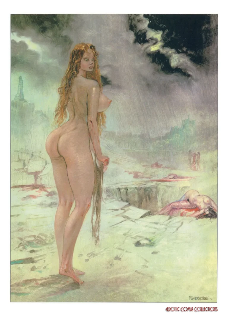 Evy in Ruins porn comic picture 5