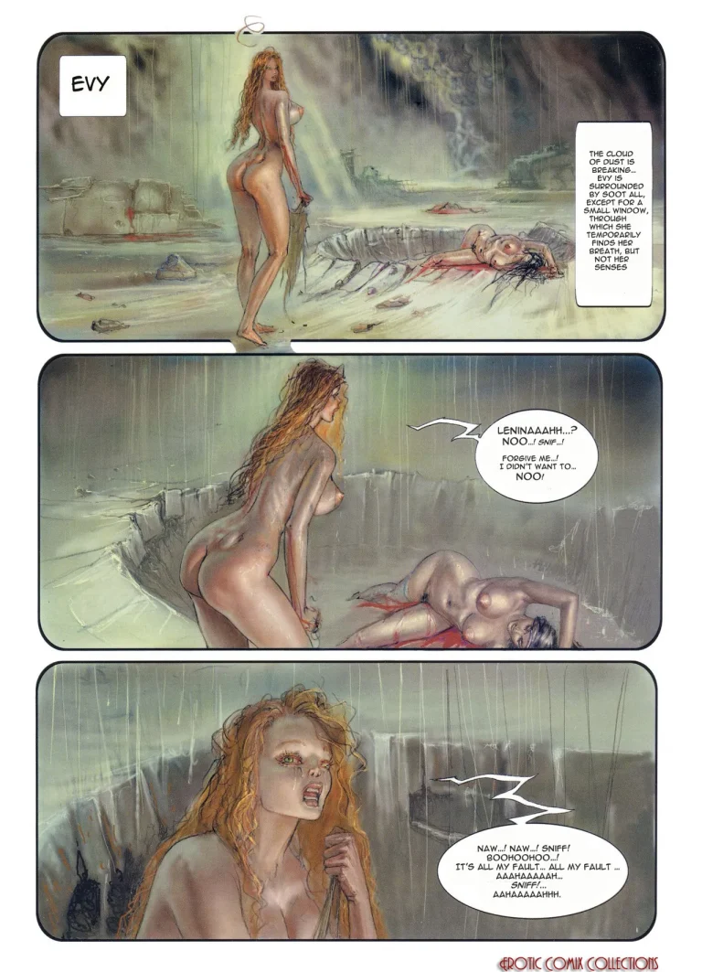 Evy in Ruins porn comic picture 6