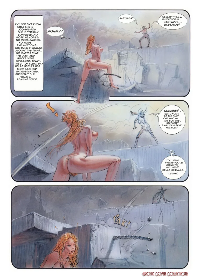 Evy in Ruins porn comic picture 7