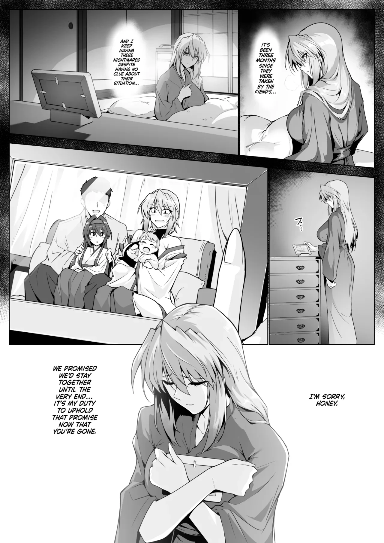 Exorcist Maidens 2: The Fall to Lustful Hell | Hama no Miko Ingoku ni Otsu 2 porn comic picture 10