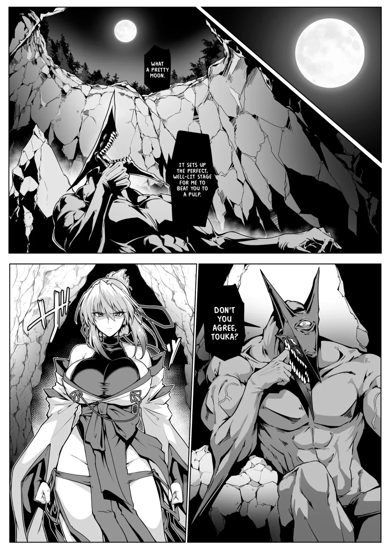 Exorcist Maidens 2: The Fall to Lustful Hell | Hama no Miko Ingoku ni Otsu 2 porn comic picture 27