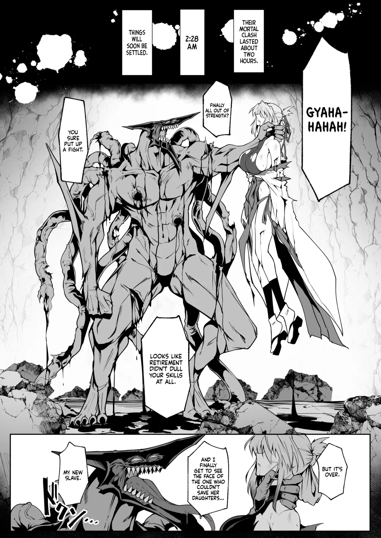 Exorcist Maidens 2: The Fall to Lustful Hell | Hama no Miko Ingoku ni Otsu 2 porn comic picture 33