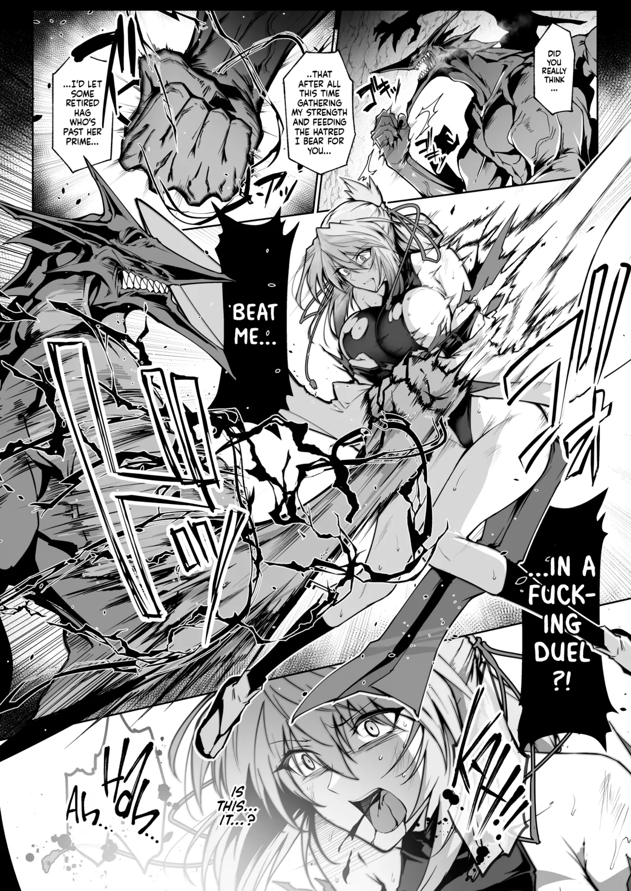 Exorcist Maidens 2: The Fall to Lustful Hell | Hama no Miko Ingoku ni Otsu 2 porn comic picture 39