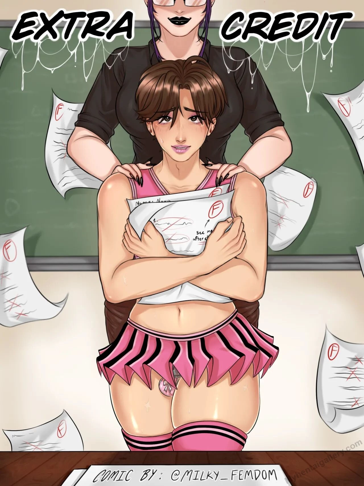 Extra Credit porn comic picture 1