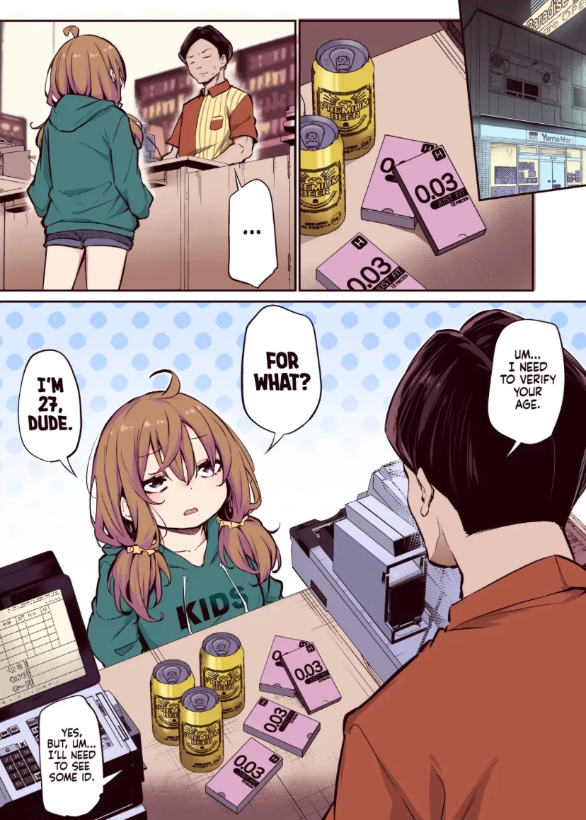 Extreme Height Gap Couple 1-2 | Shinchousa Max Fuufu porn comic picture 1