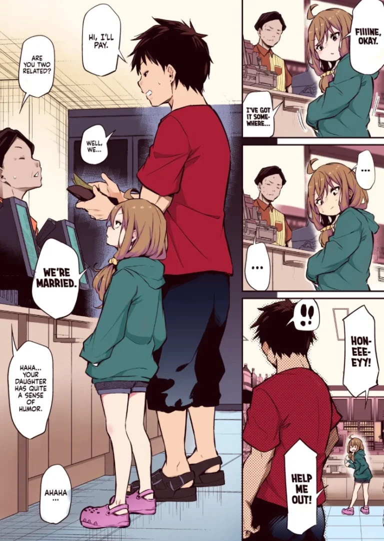 Extreme Height Gap Couple 1-2 | Shinchousa Max Fuufu porn comic picture 2