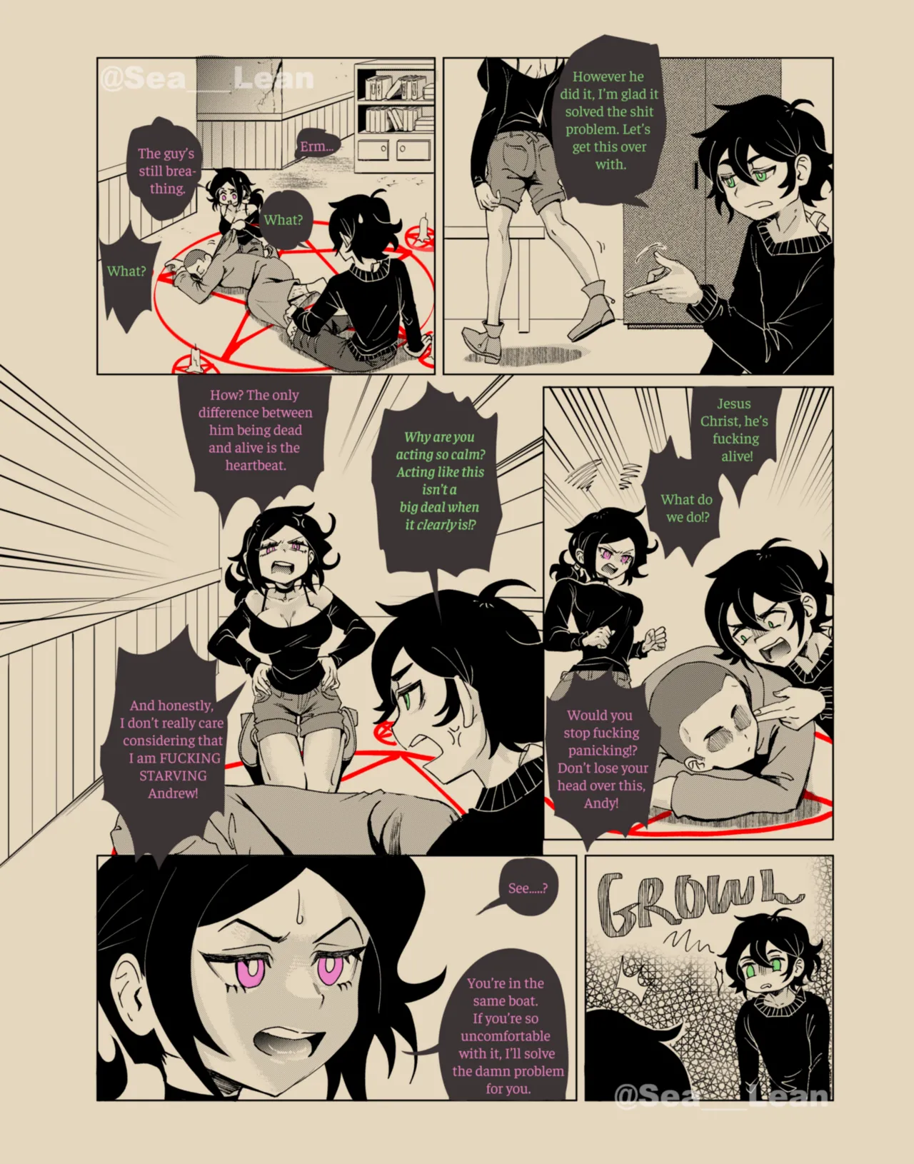 Eyes and Roots 3 porn comic picture 12