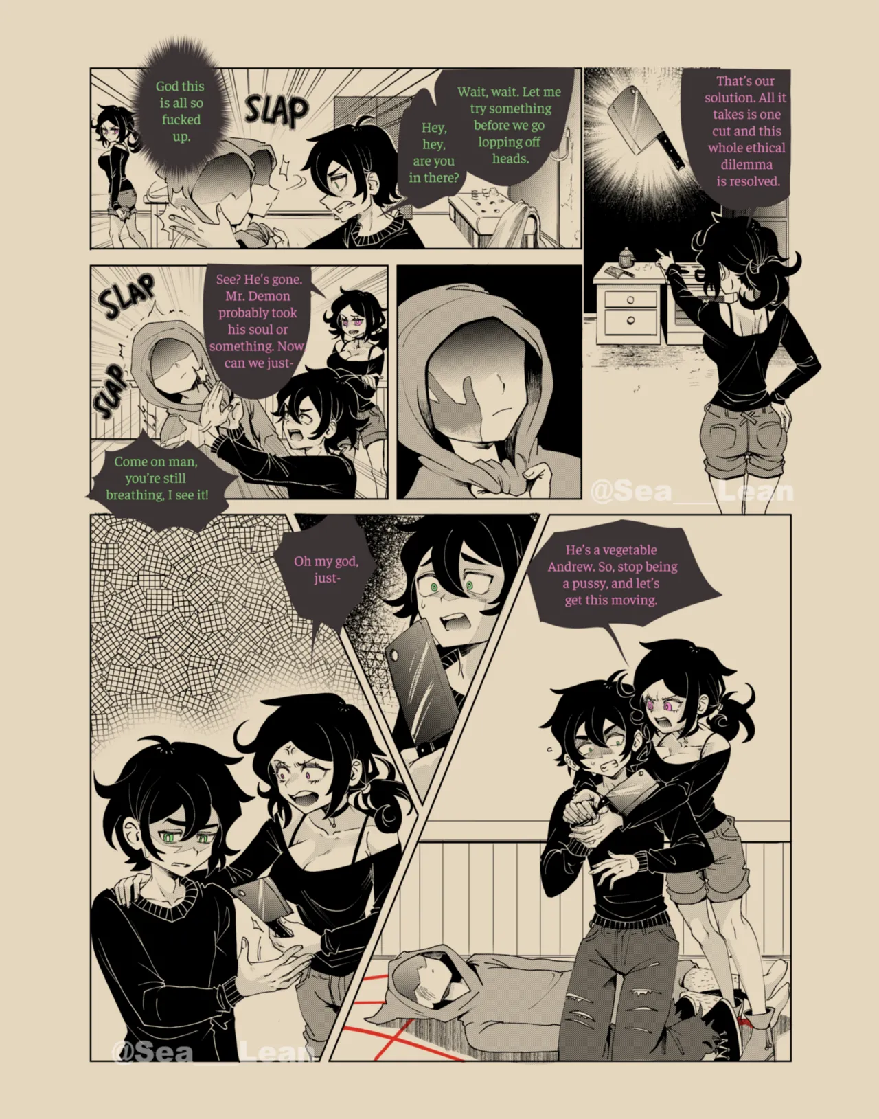 Eyes and Roots 3 porn comic picture 13