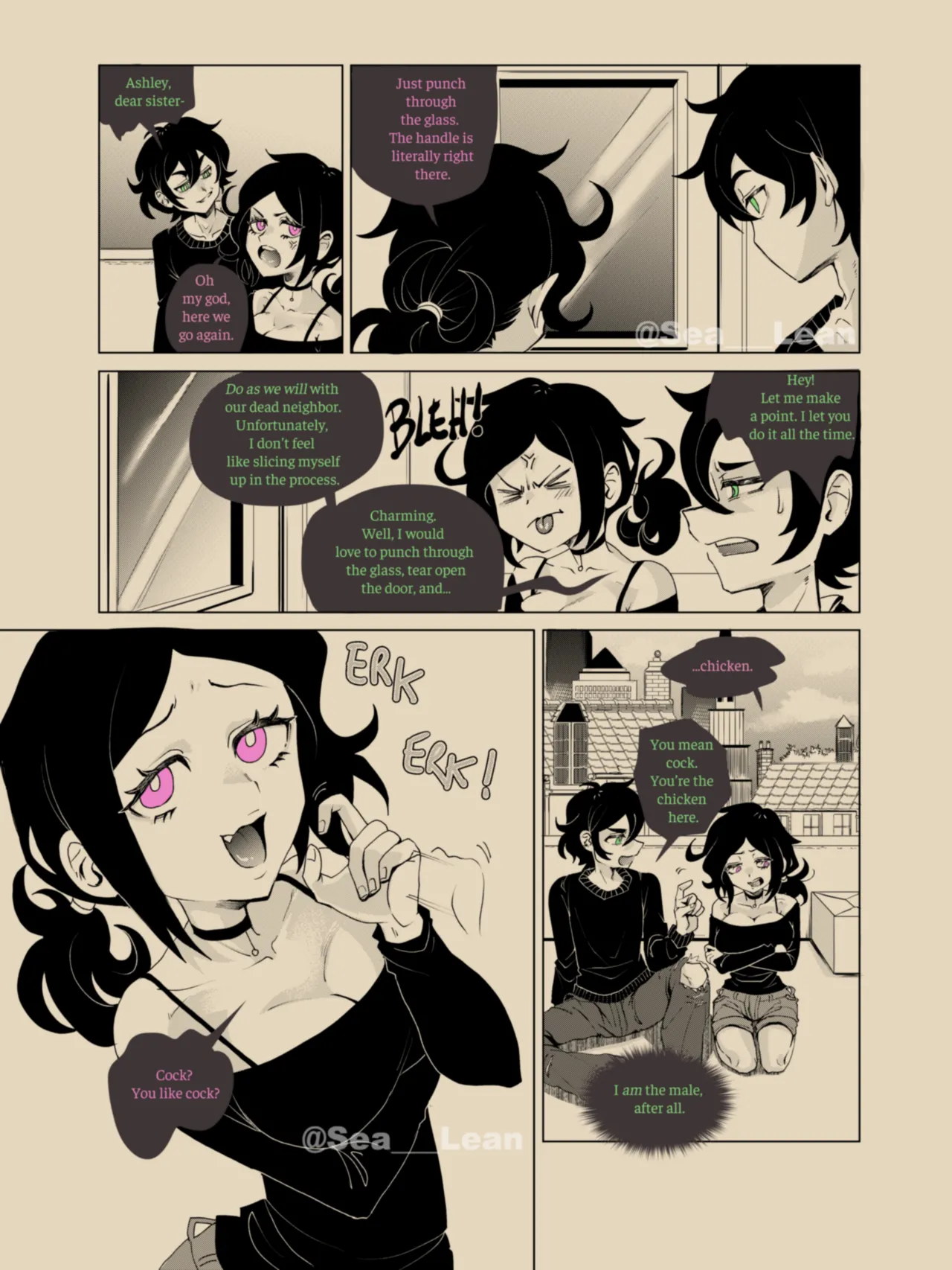 Eyes and Roots 3 porn comic picture 2