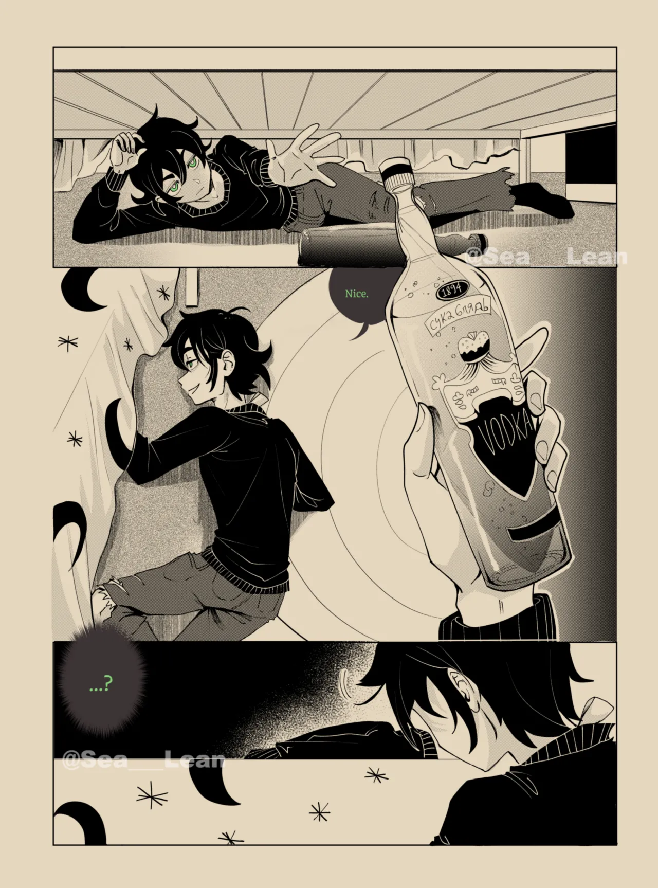 Eyes and Roots 3 porn comic picture 6