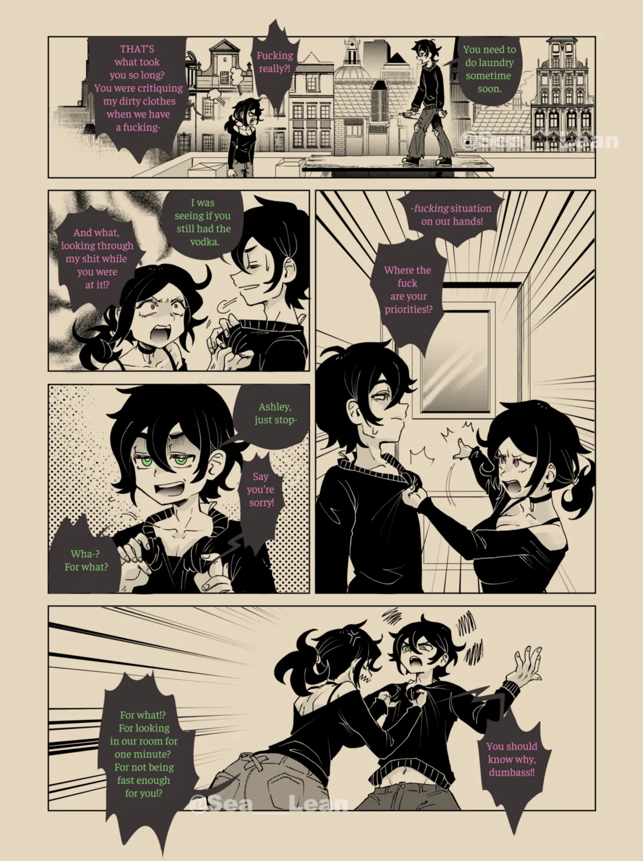 Eyes and Roots 3 porn comic picture 8
