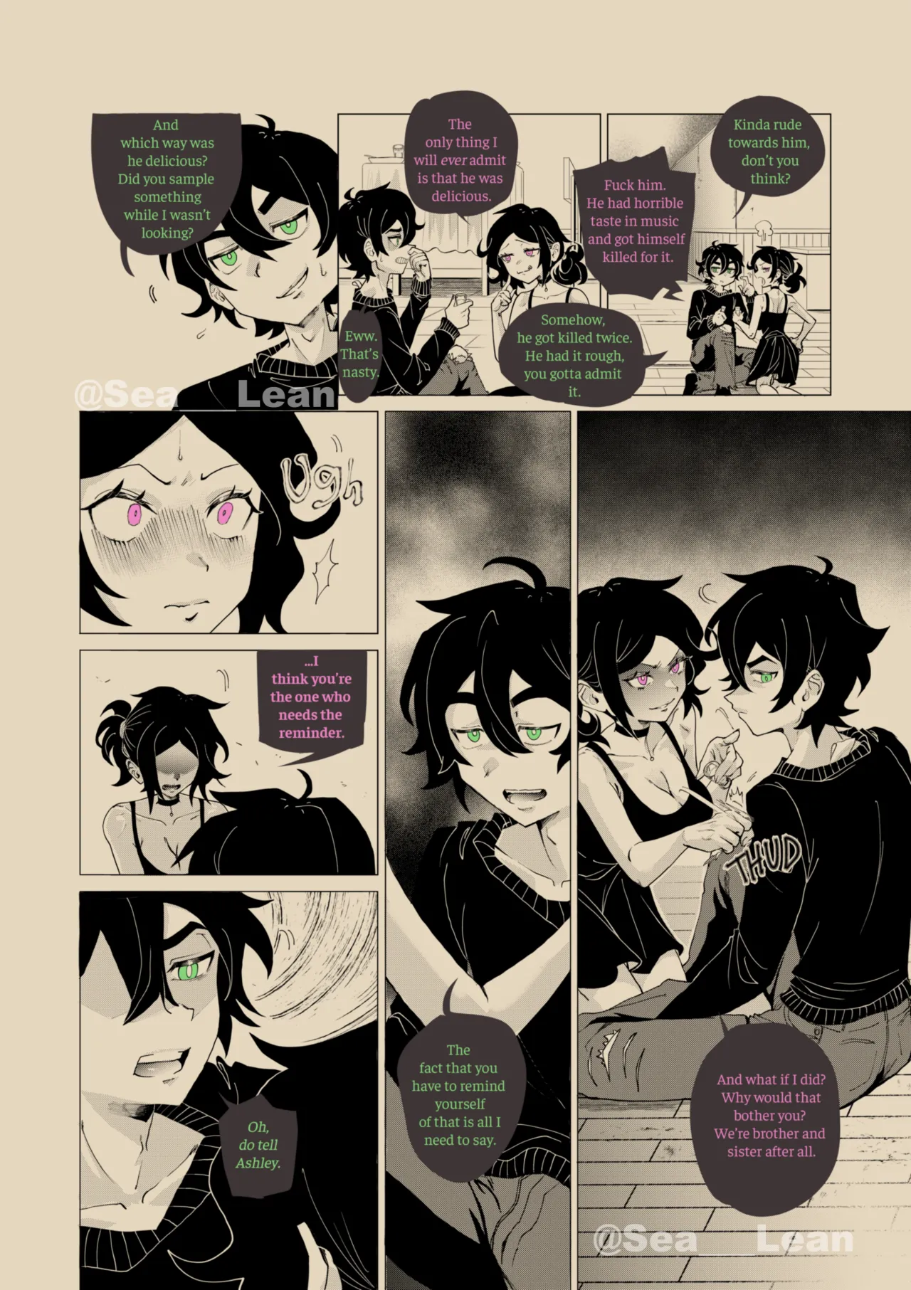 Eyes and Roots 4 porn comic picture 13