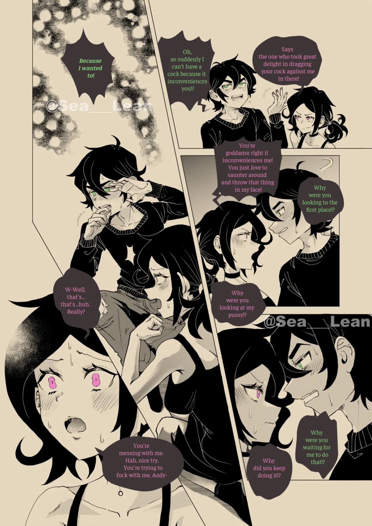Eyes and Roots 4 porn comic picture 15