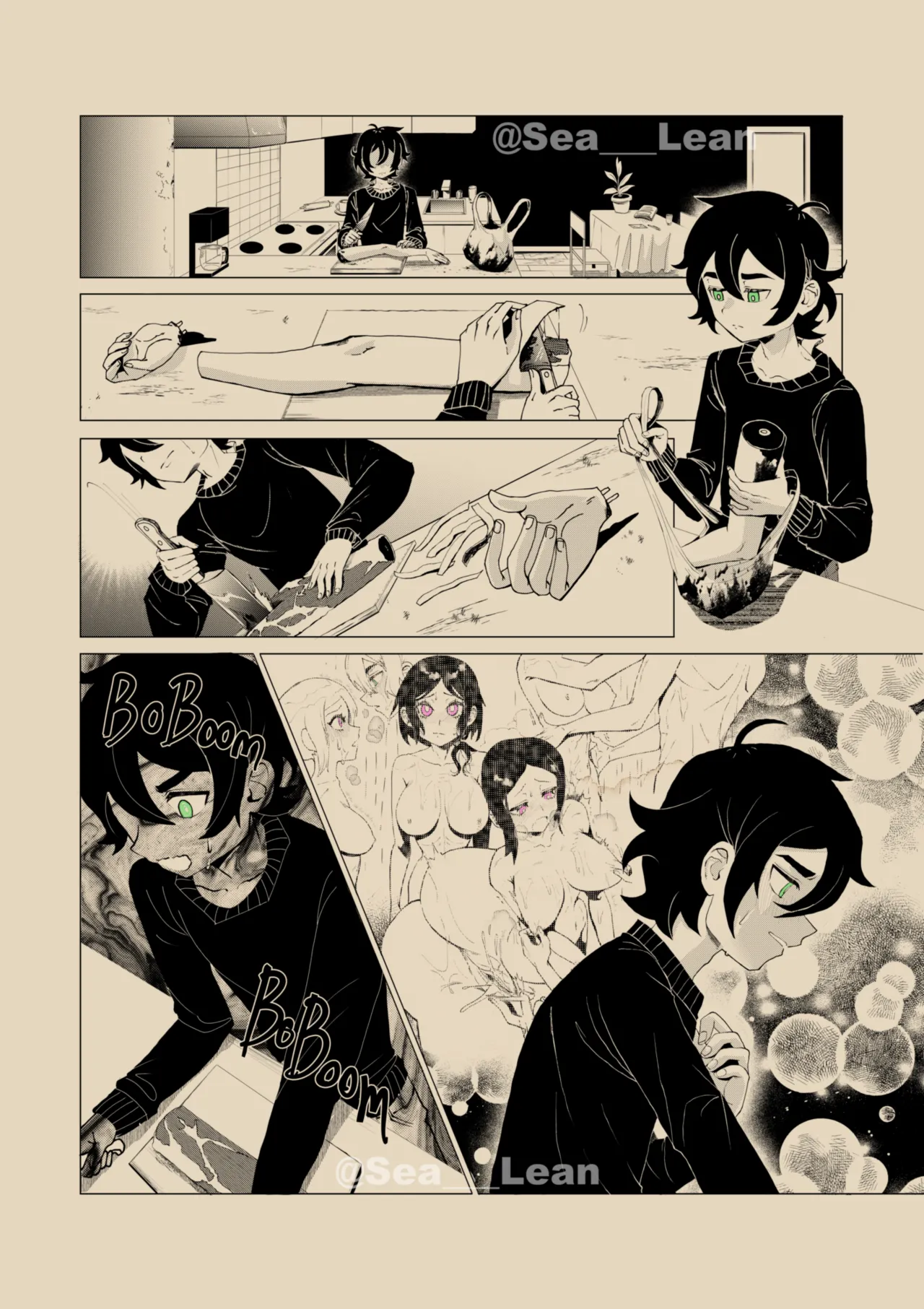 Eyes and Roots 4 porn comic picture 2