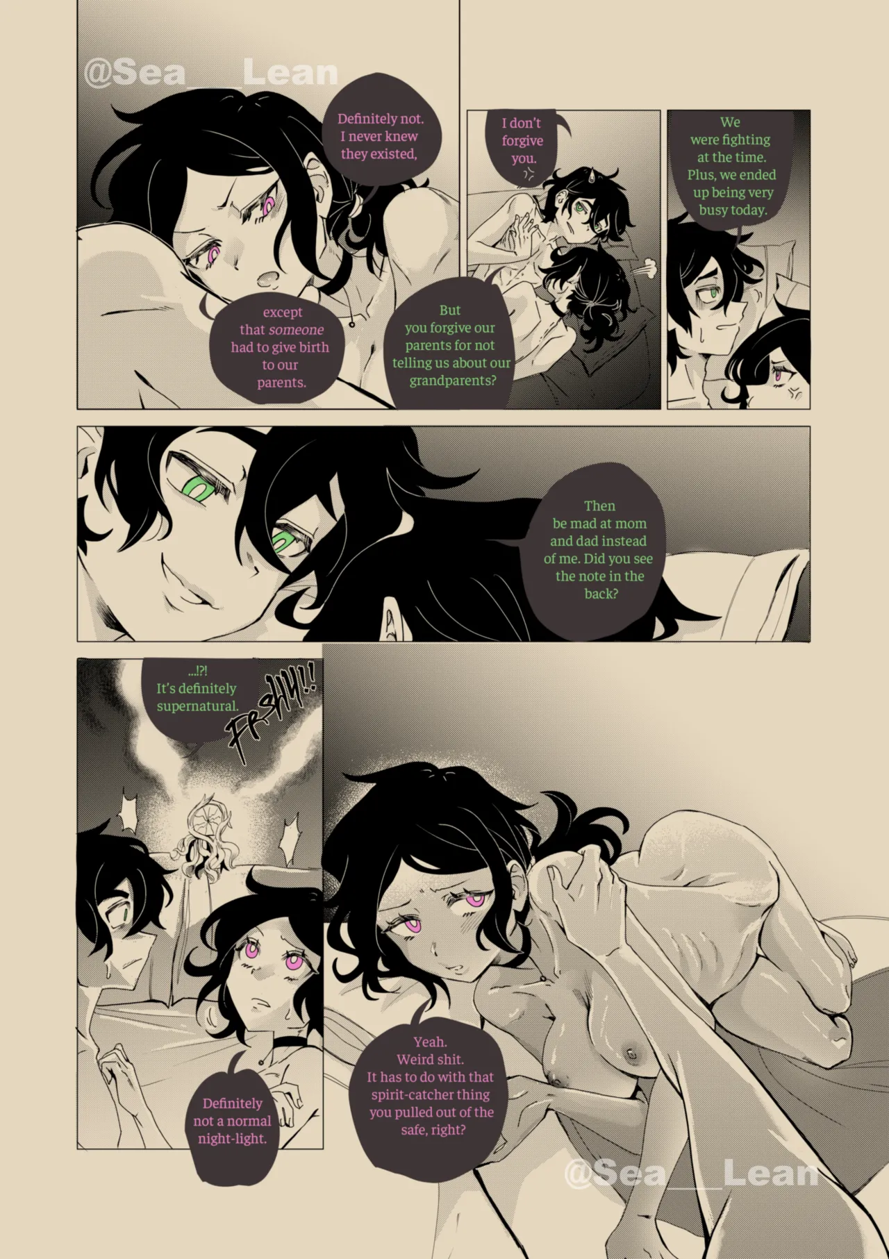 Eyes and Roots 4 porn comic picture 27
