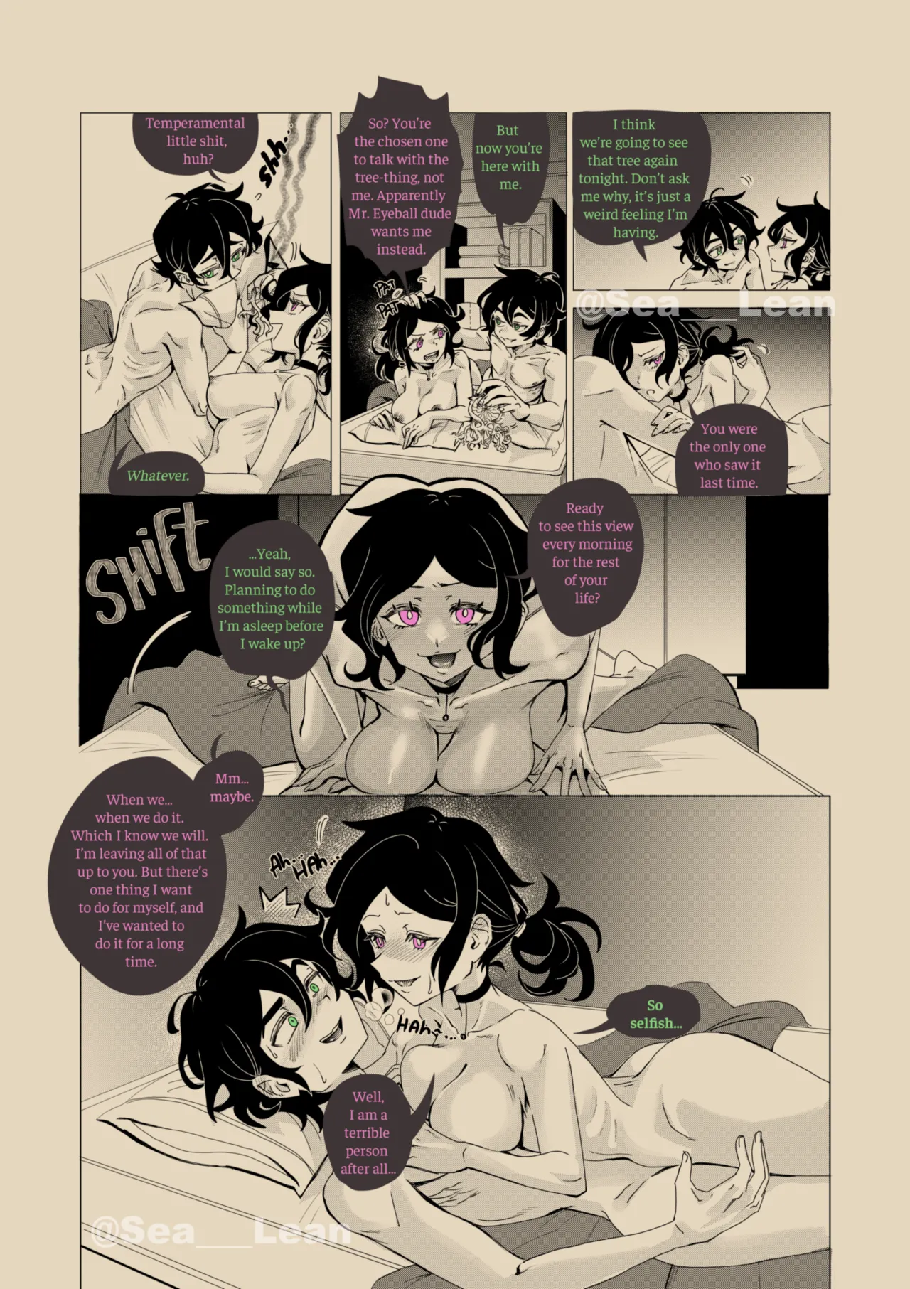 Eyes and Roots 4 porn comic picture 28