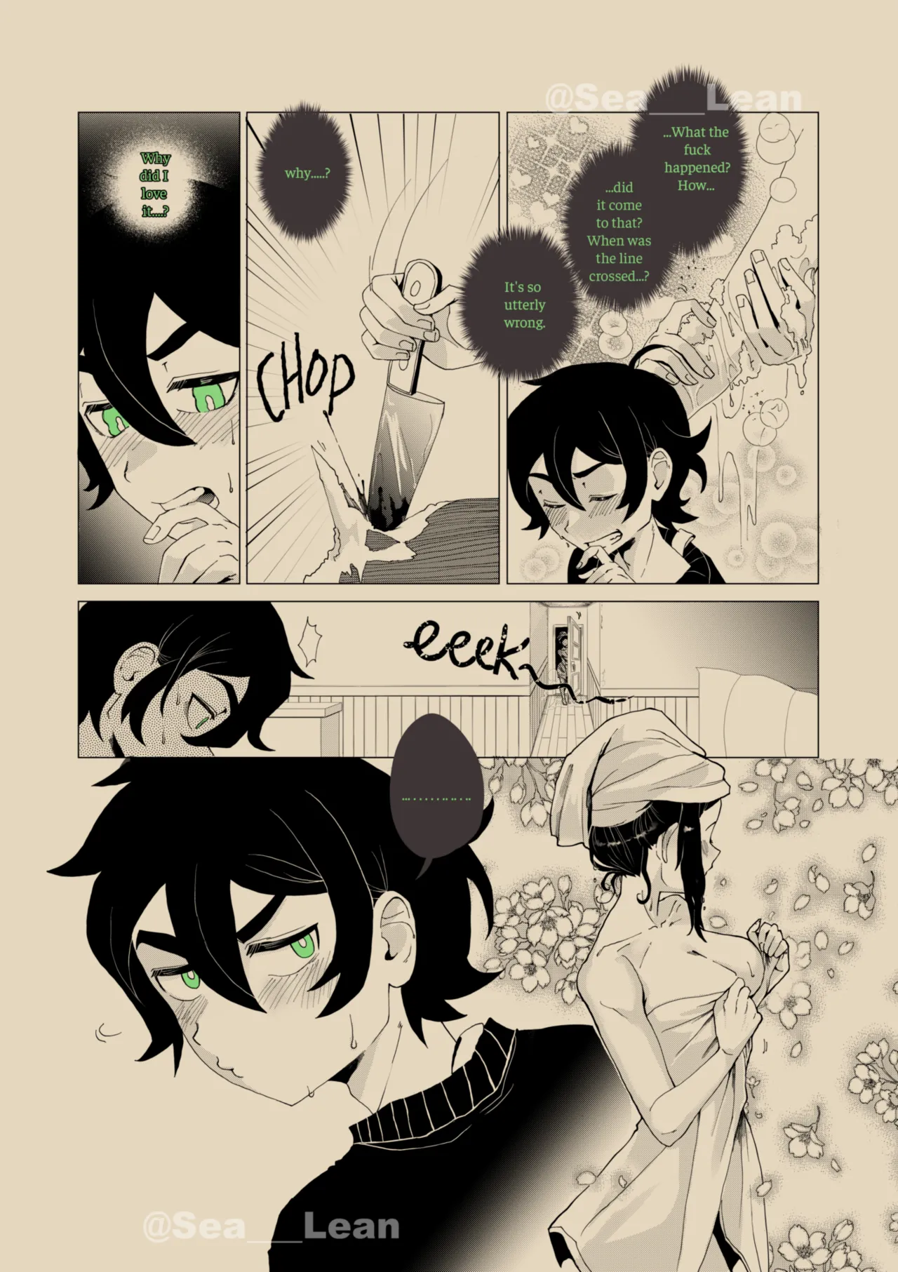 Eyes and Roots 4 porn comic picture 3