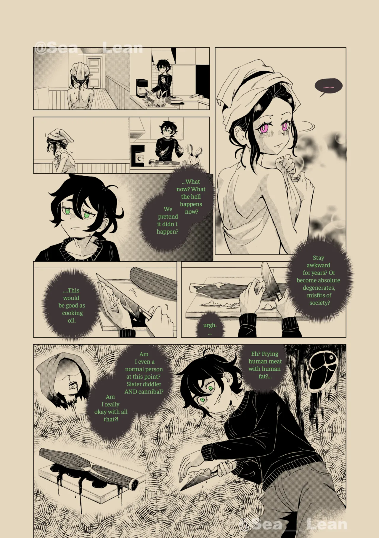 Eyes and Roots 4 porn comic picture 4