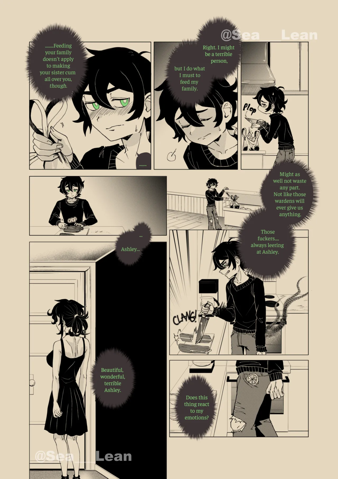 Eyes and Roots 4 porn comic picture 5
