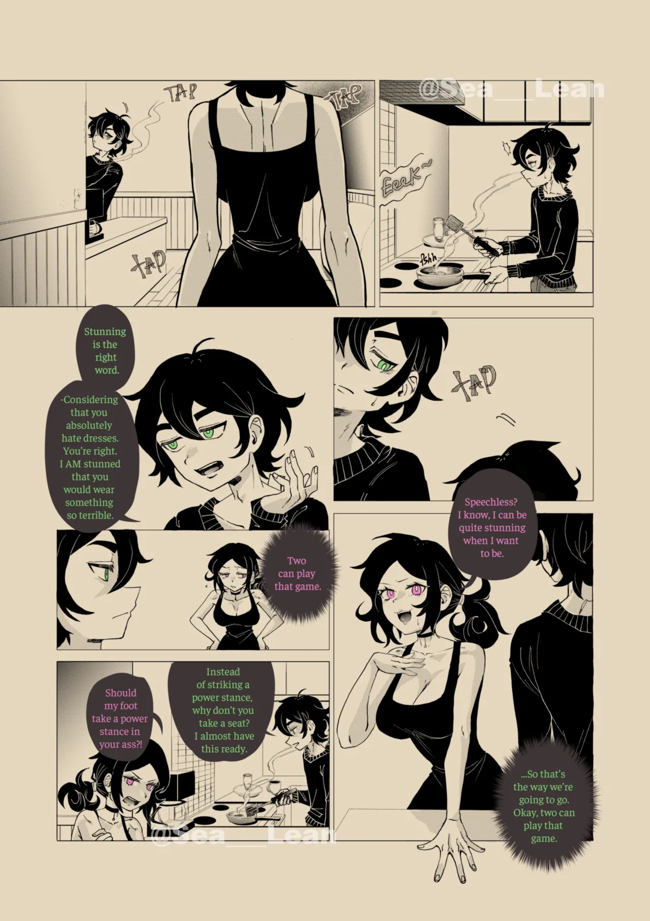 Eyes and Roots 4 porn comic picture 8