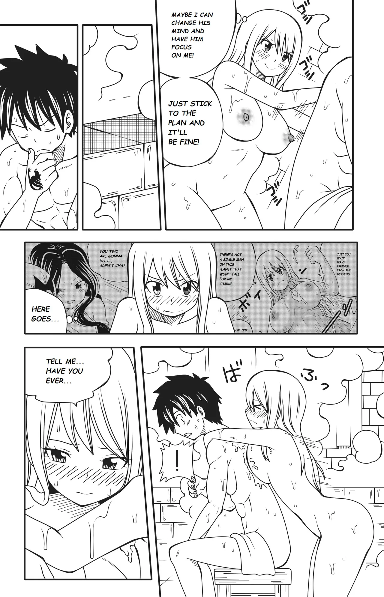 Fairy Tail: Harem no Daibouken 2 porn comic picture 17