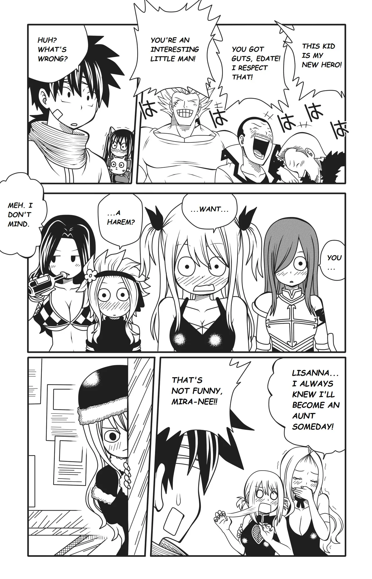 Fairy Tail: Harem no Daibouken 2 porn comic picture 8